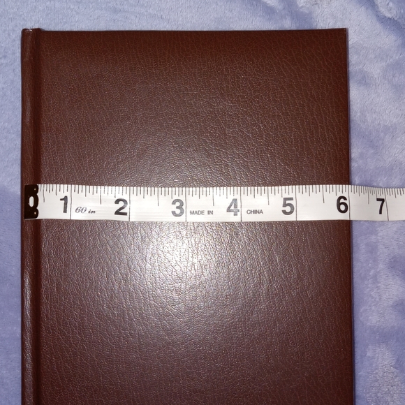 1981 Fuax Leather HardcoverThe Burning Hills by Louis L'Amour July 1981 Edition - Picture 7 of 12